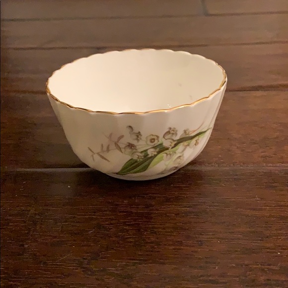 Adderley Fine Bone China Small Floral Sugar Bowl - Picture 4 of 7
